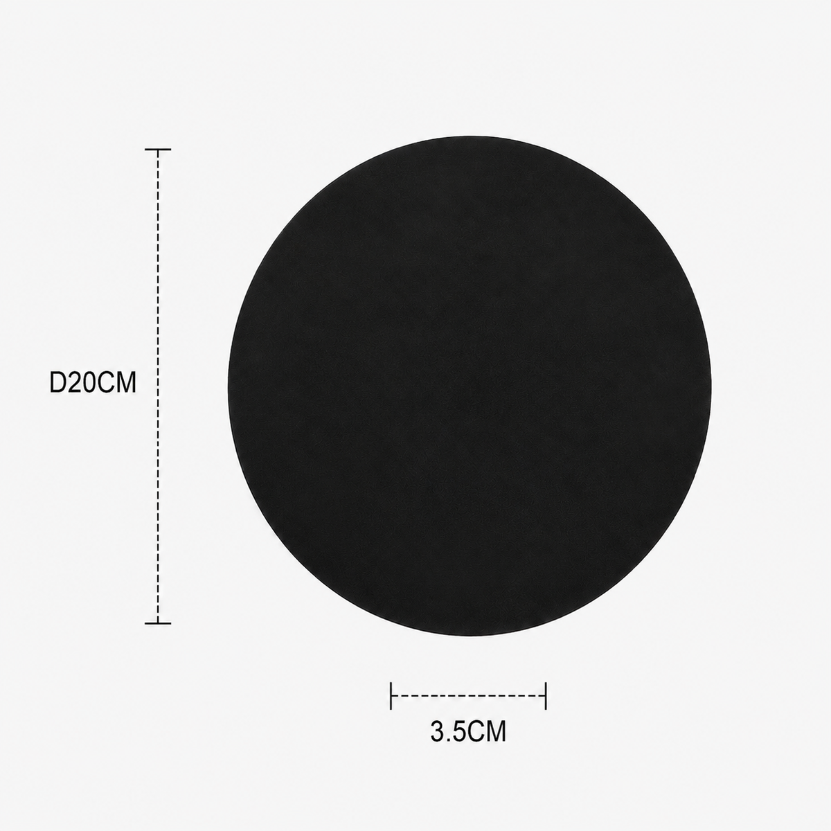 Eclipse Wall Light - Round 20cm LED Bedside Sconce