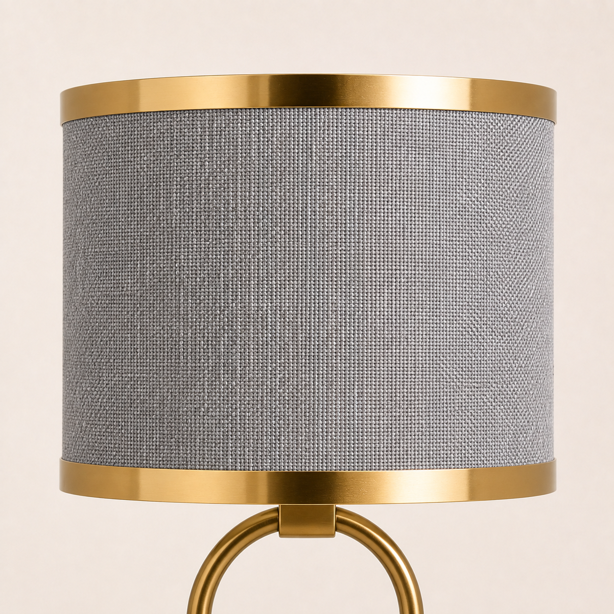 Fabric Table Lamp - Modern Bedside and Living Room Lamp