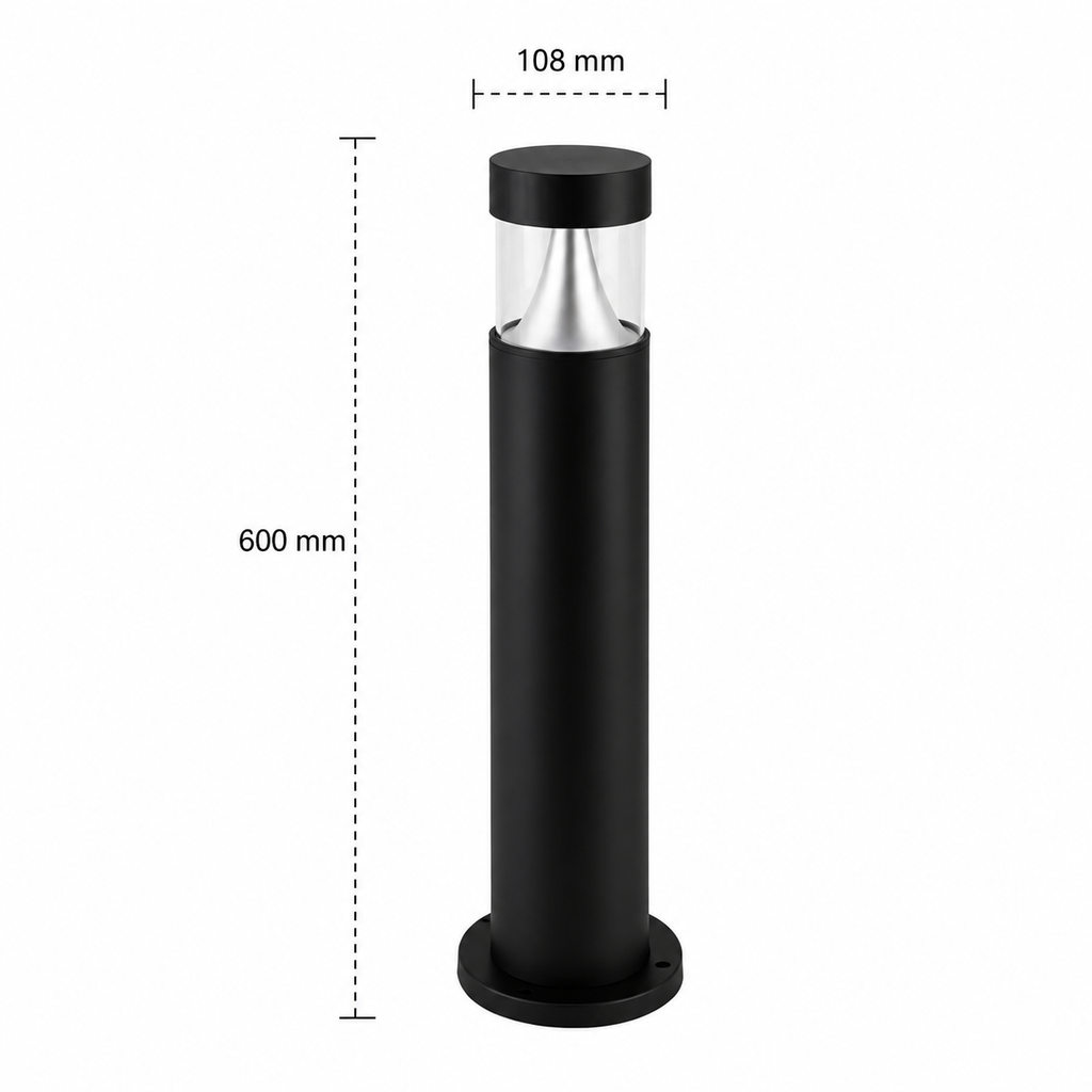 Garden Lawn Light - Waterproof Landscape Bollard Light