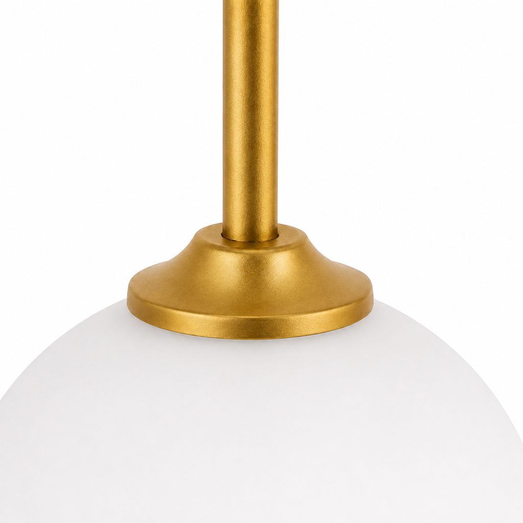 Glass Ball Wall Light - Nordic Double Bedroom Sconce