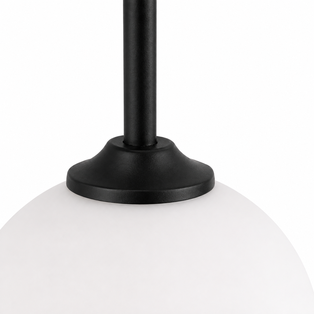 Glass Ball Wall Light - Nordic Double Bedroom Sconce