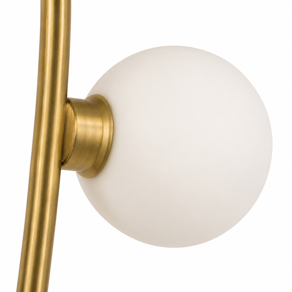 Glass Ball Wall Light - Nordic Bedside Sconce