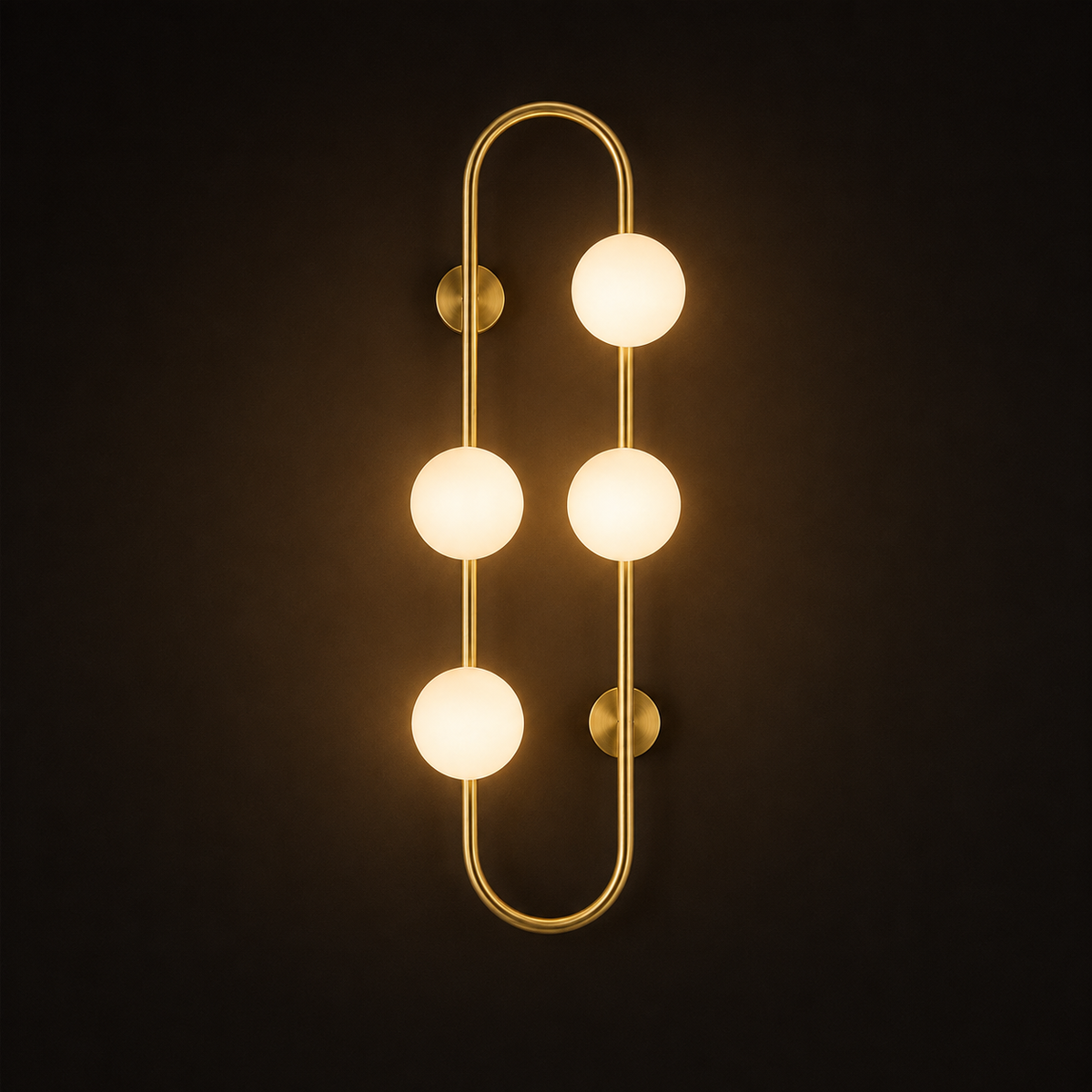 Glass Ball Wall Light - Nordic Bedside Sconce