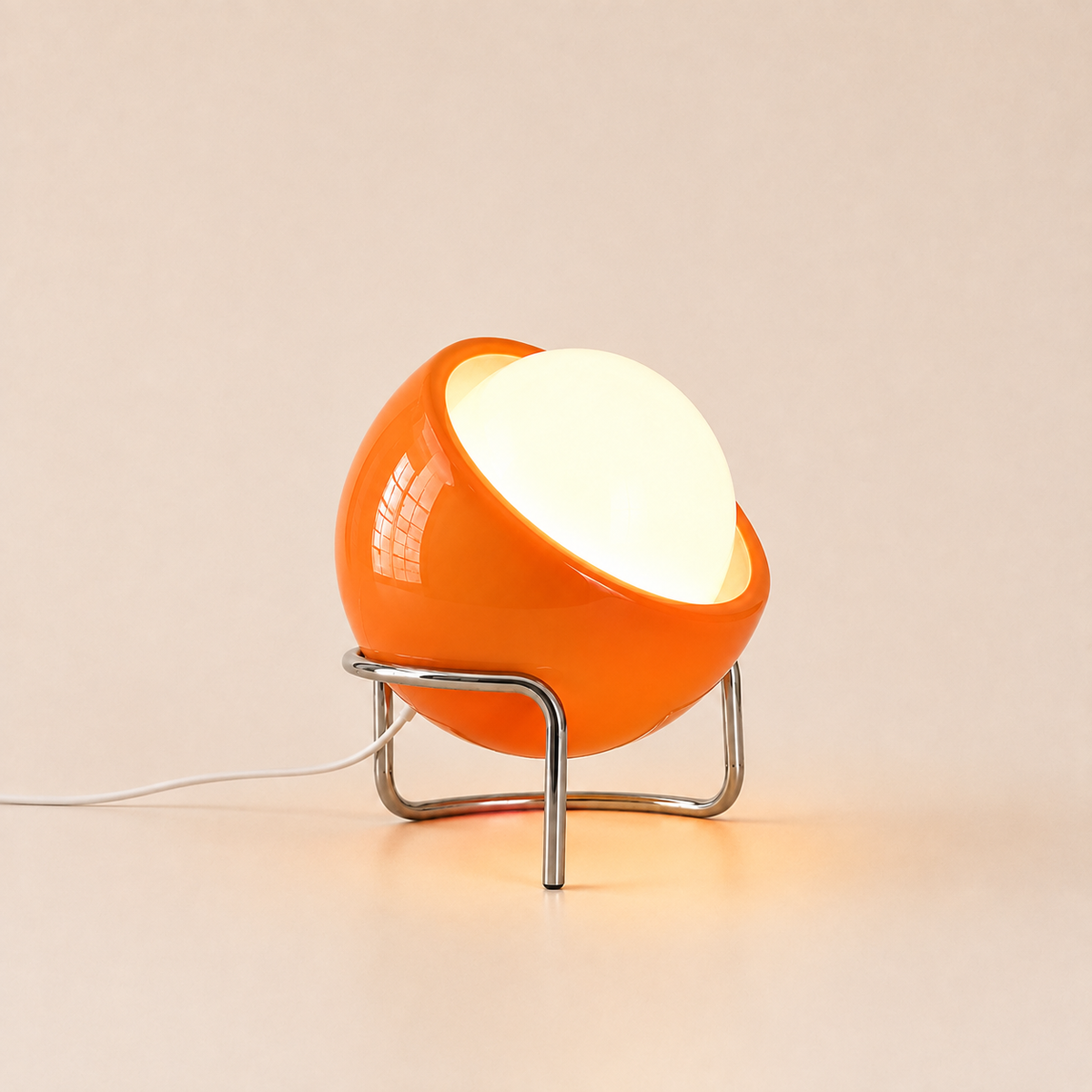 Glass Table Lamp - Mid-Century Creative Bedside Lamp