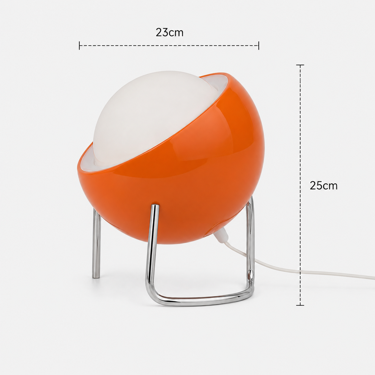 Glass Table Lamp - Mid-Century Creative Bedside Lamp