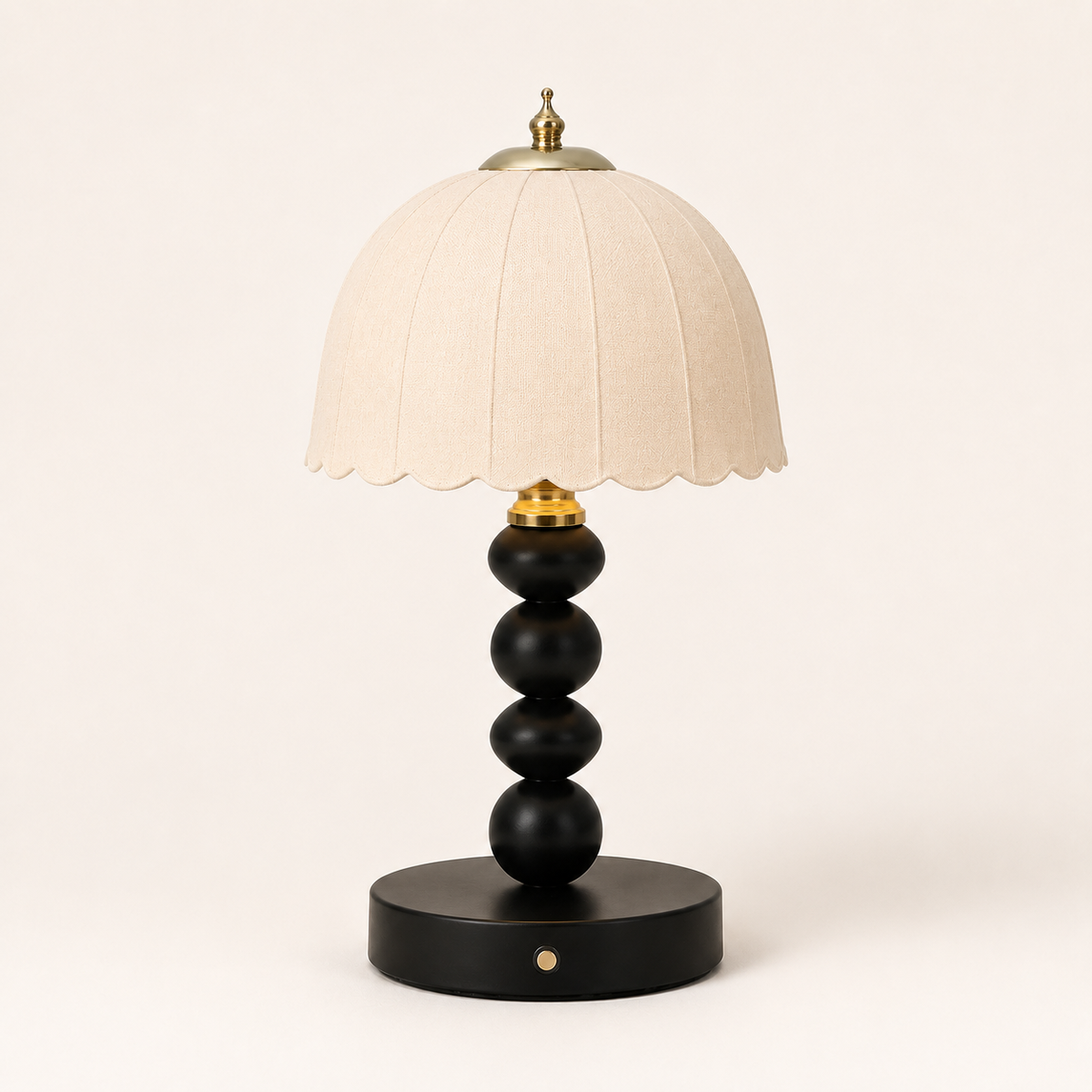 Glass Table Lamp - Nordic Sculptural Bedside Lamp