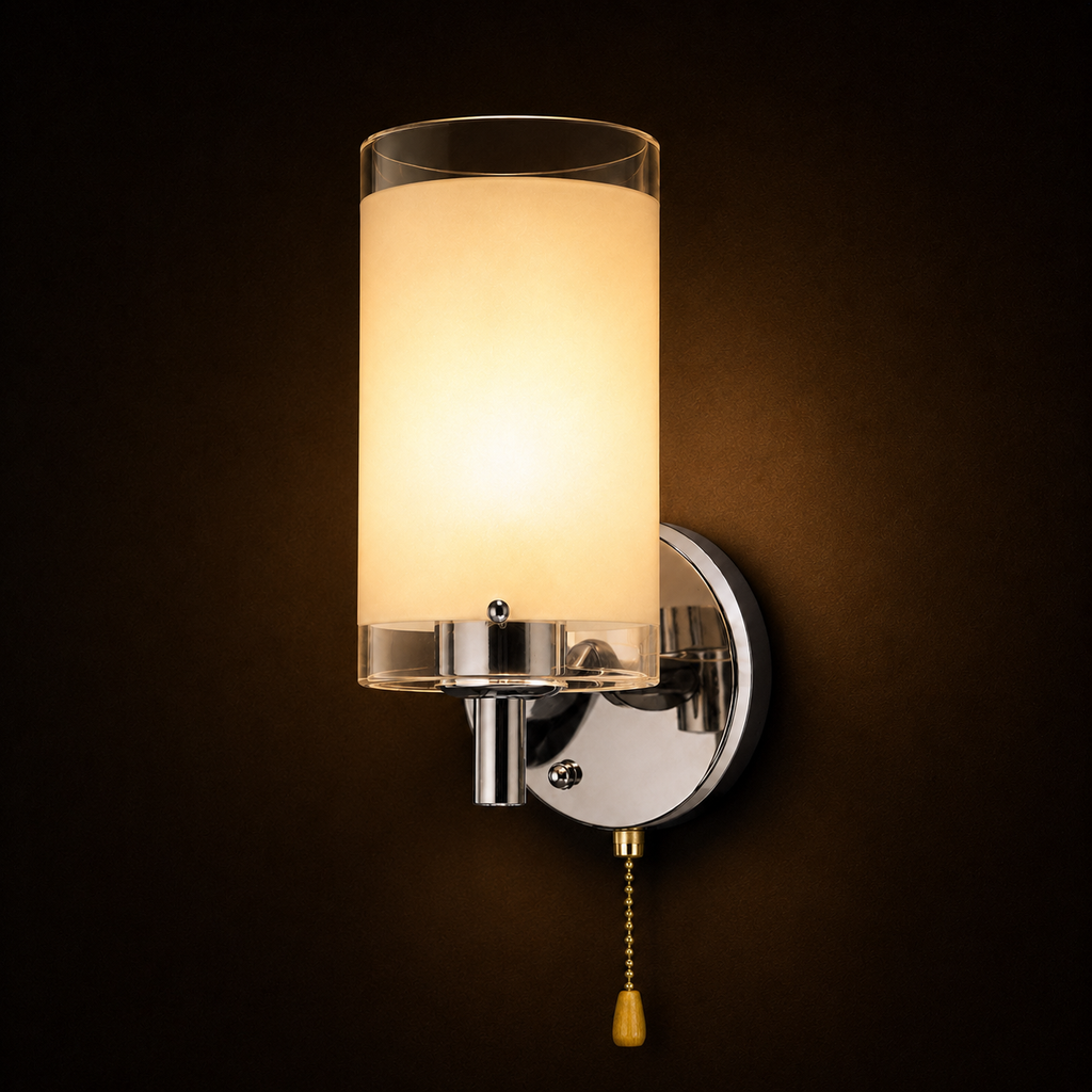 Glass Wall Light - Modern E27 Decorative Sconce