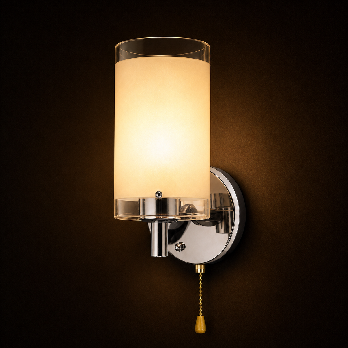 Glass Wall Light - Modern E27 Decorative Sconce