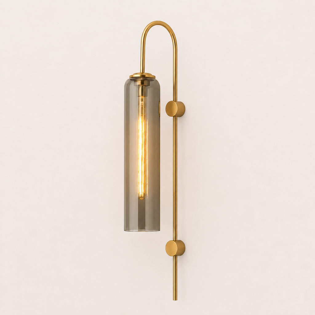 Glass Wall Light - Modern Luxury Bedside and Corridor Sconce