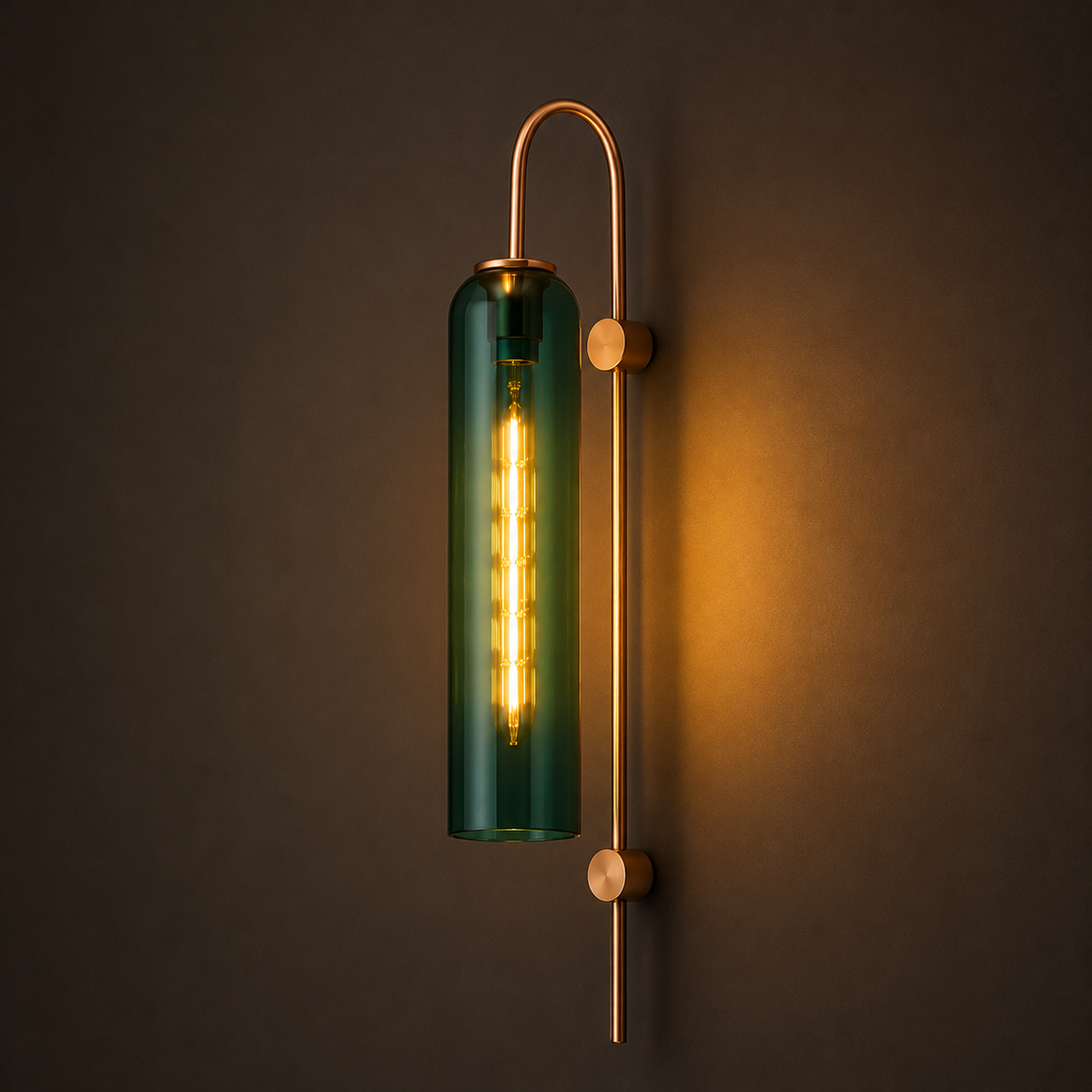 Glass Wall Light - Modern Luxury Bedside and Corridor Sconce