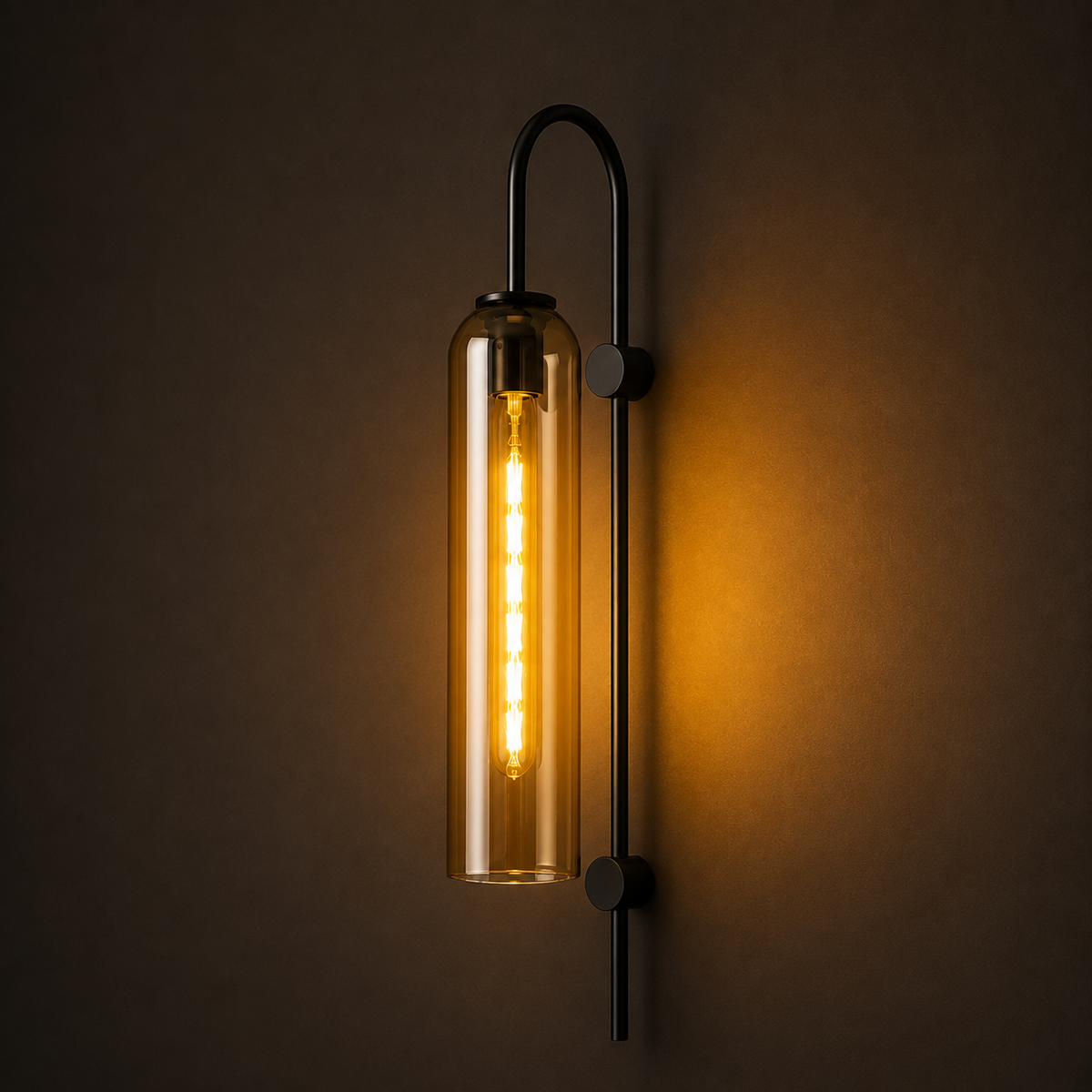 Glass Wall Light - Modern Luxury Bedside and Corridor Sconce