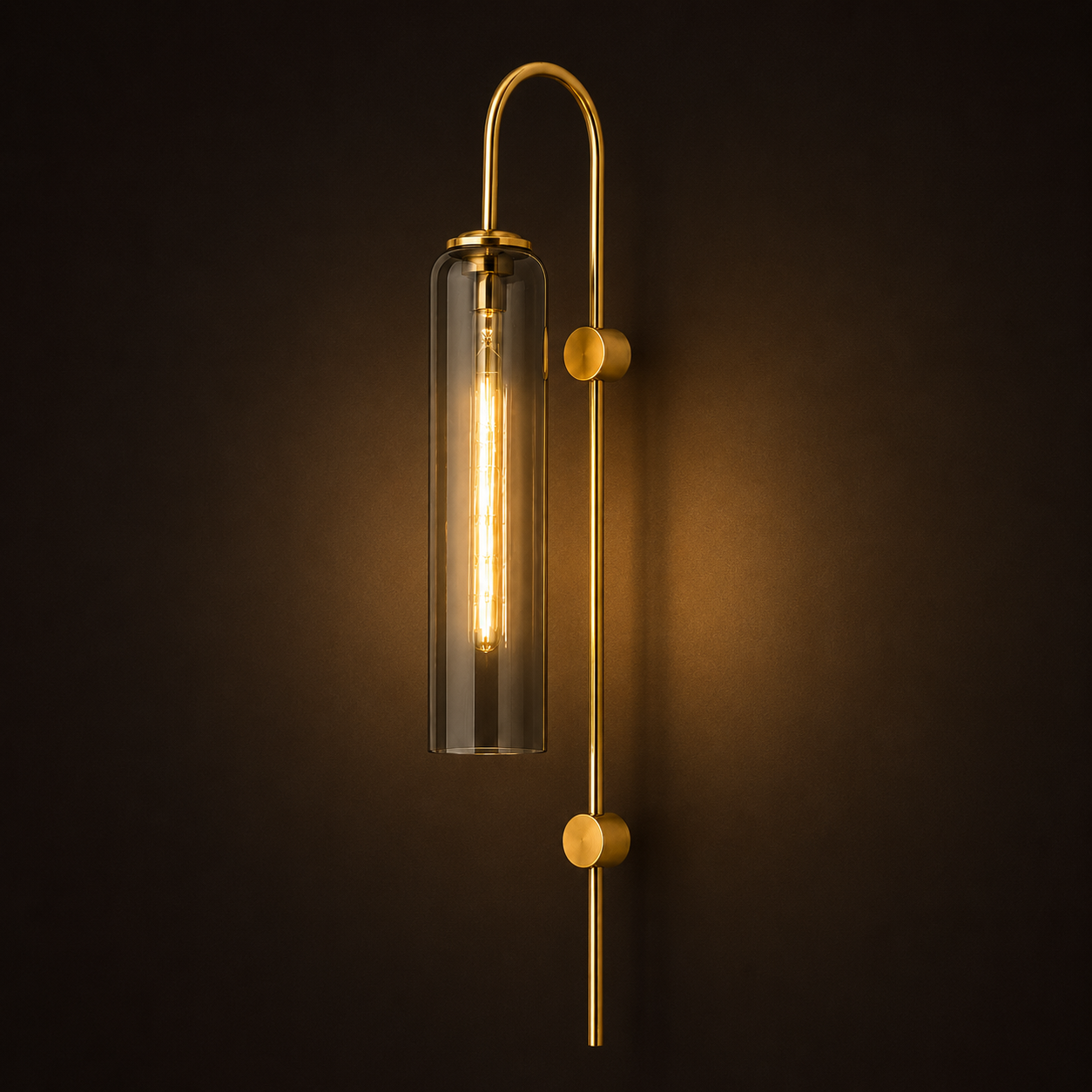 Glass Wall Light - Modern Luxury Bedside and Corridor Sconce