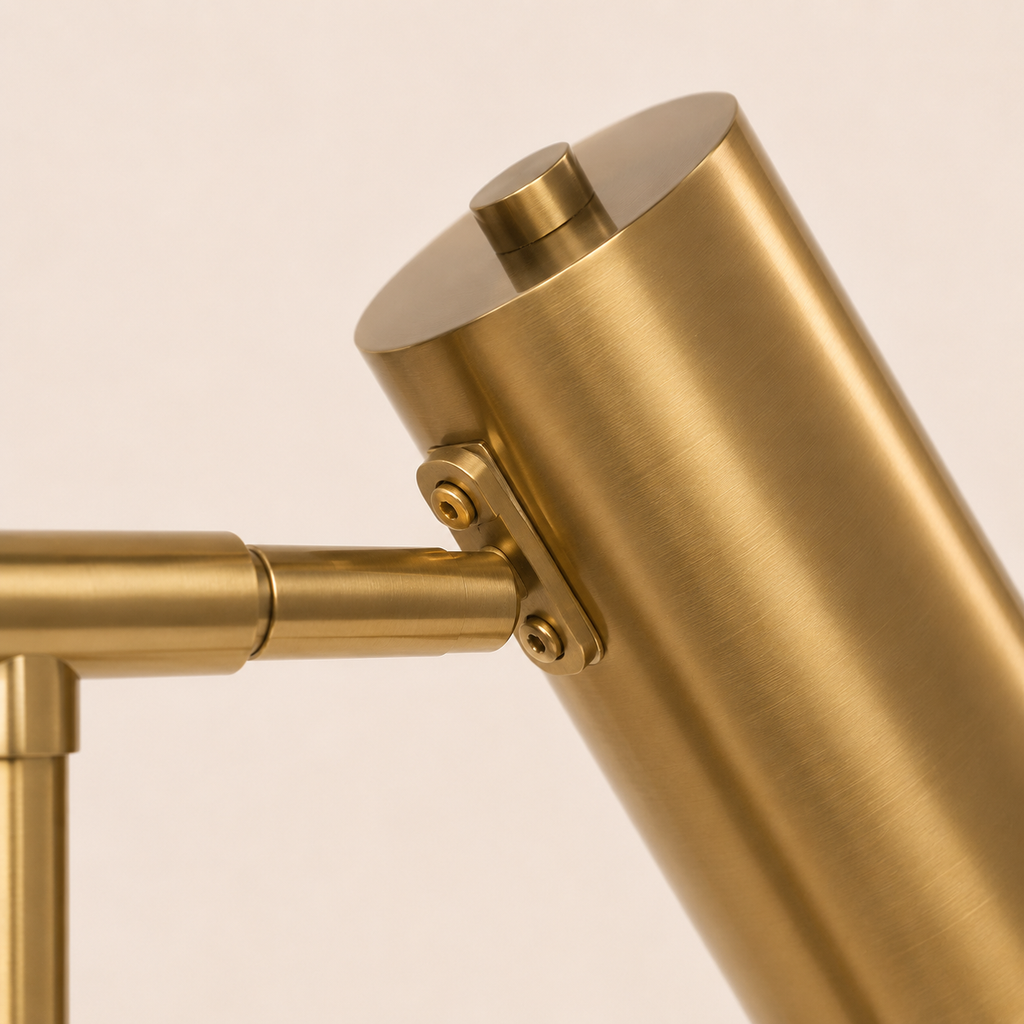 Gold Desk Lamp - Modern Eye-Care Reading Table Lamp