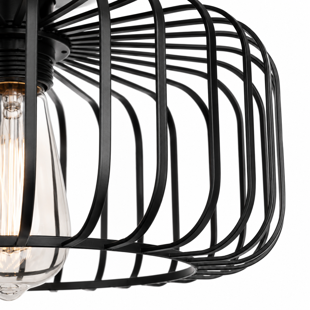 Industrial Ceiling Light - Retro American Living Room Light