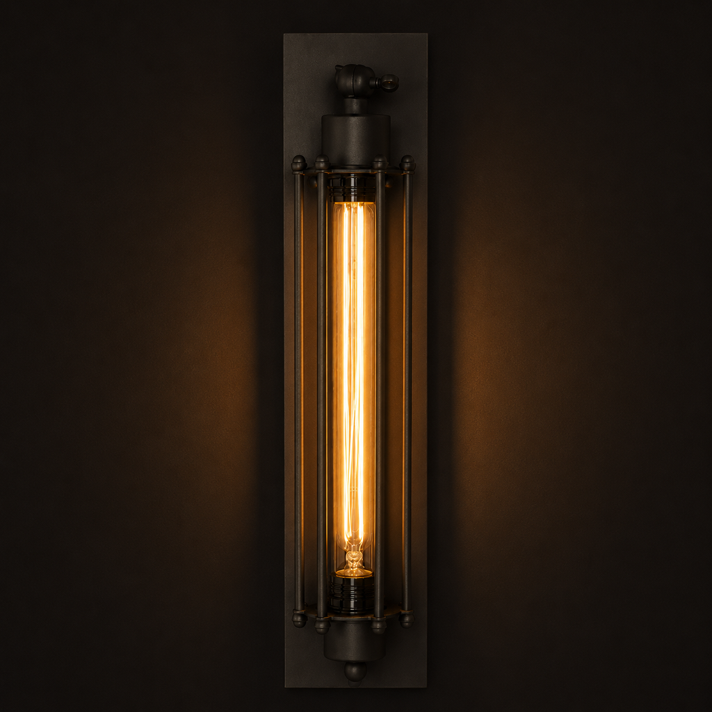 Industrial Wall Light - Retro Iron Loft Corridor Sconce