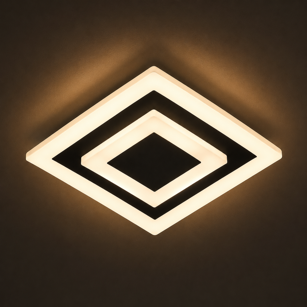LED Ceiling Light - Flush Corridor and Bathroom Light