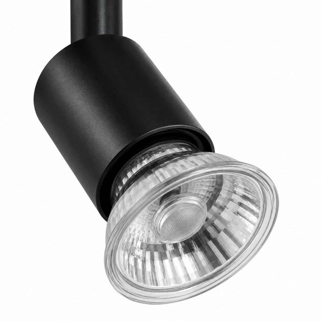 LED Ceiling Spotlight - Foldable 4-Head Bar
