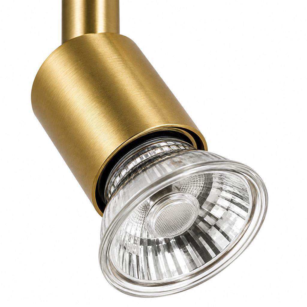 LED Ceiling Spotlight - Foldable 4-Head Bar