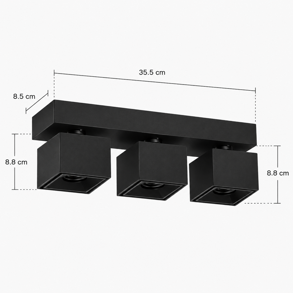 LED Ceiling Spotlight - Dimmable Surface Downlight