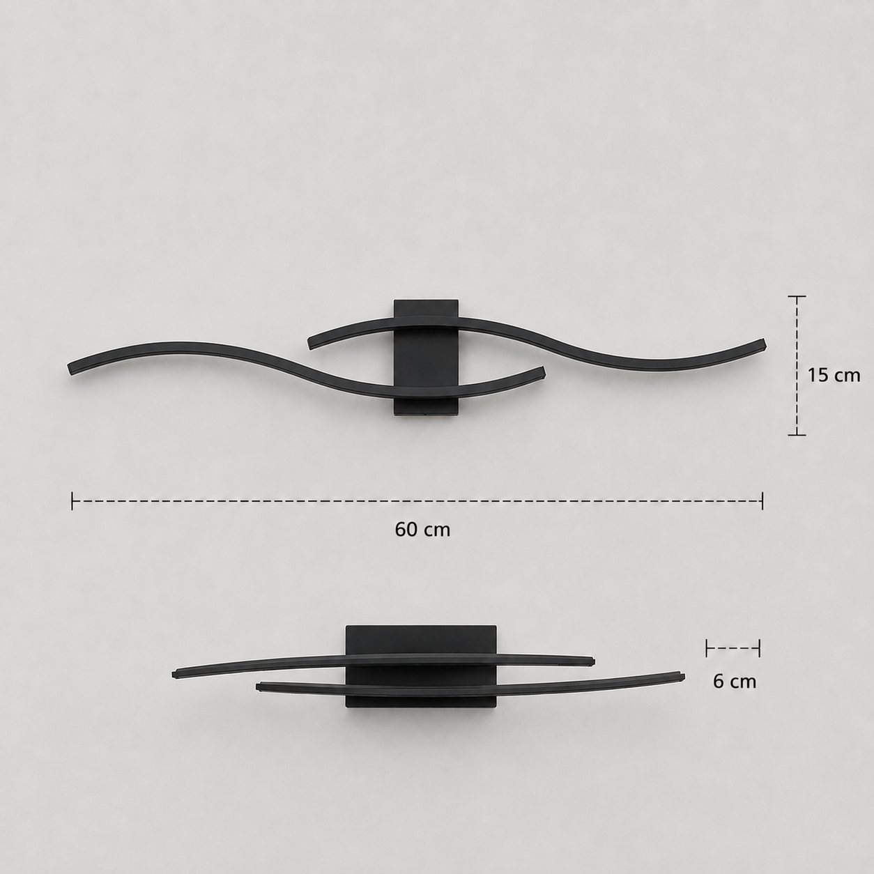 LED Strip Wall Light - Minimalist Modern Sconce