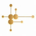LED Wall Light - 6 Heads - Modern Molecular Sconce