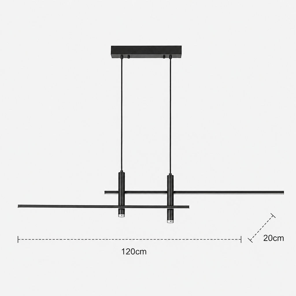 Linear LED Pendant Light - Dining Light