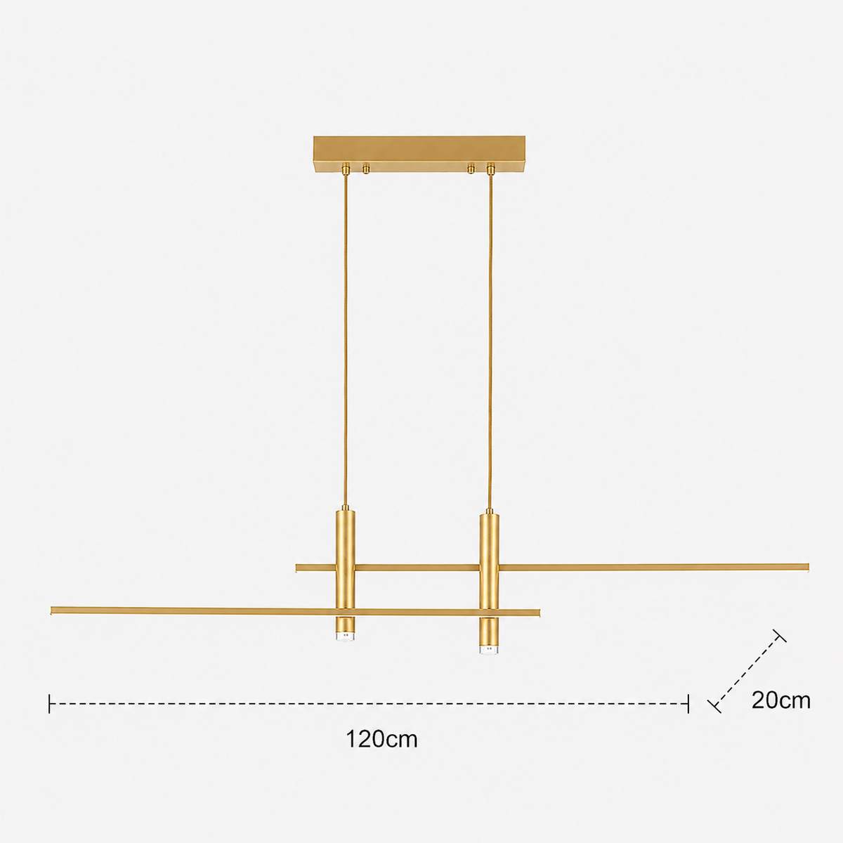 Linear LED Pendant Light - Dining Light