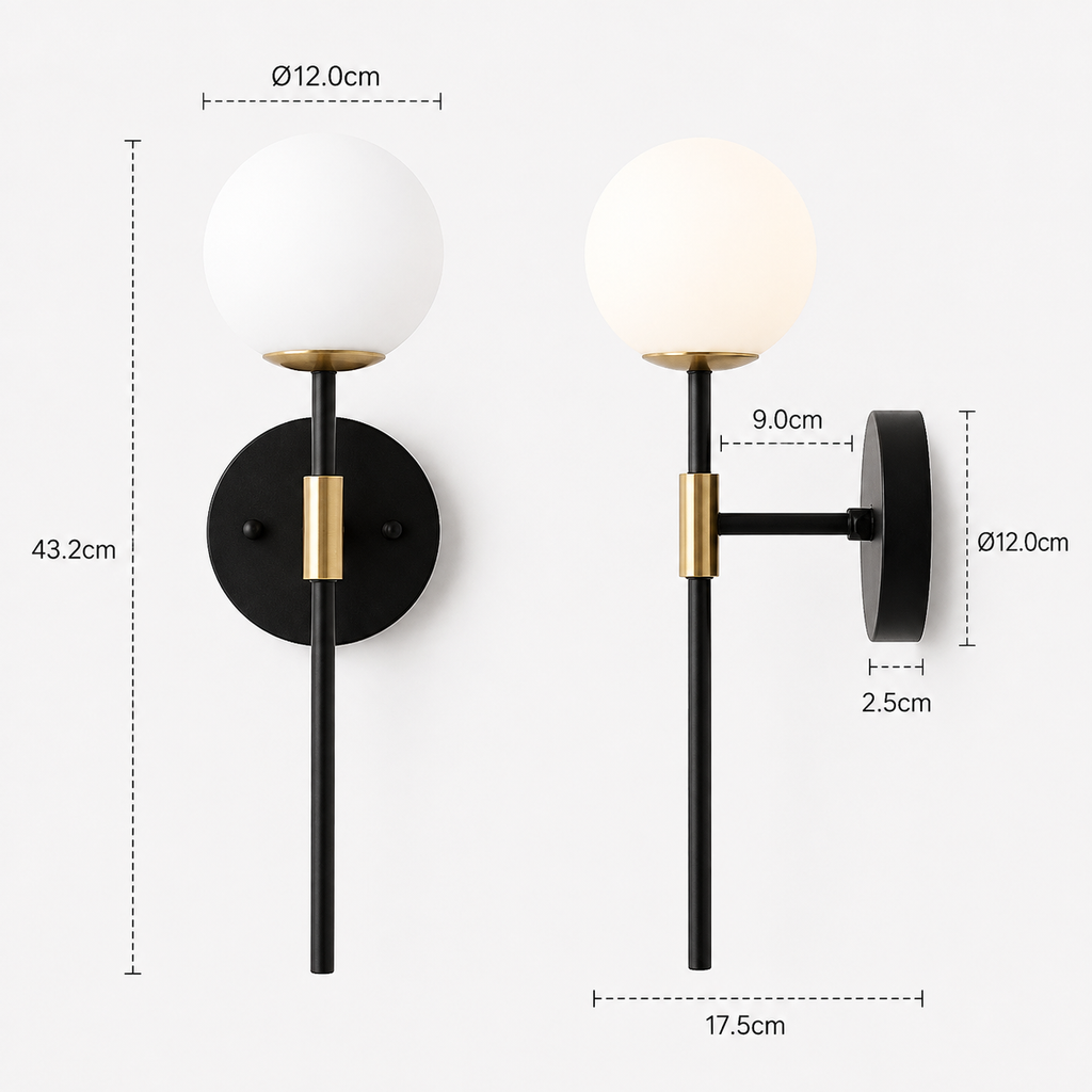Luxury Wall Light - Nordic Living Room Sconce