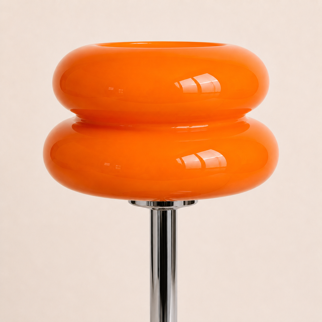 Macaron Glass USB Table Lamp - Colourful  Bedside Lamp