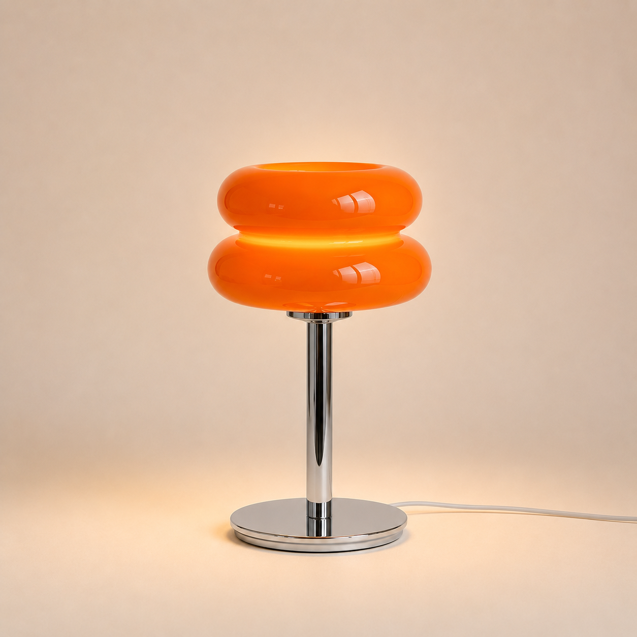 Macaron Glass USB Table Lamp - Colourful  Bedside Lamp