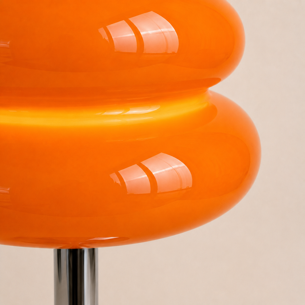 Macaron Glass USB Table Lamp - Colourful  Bedside Lamp