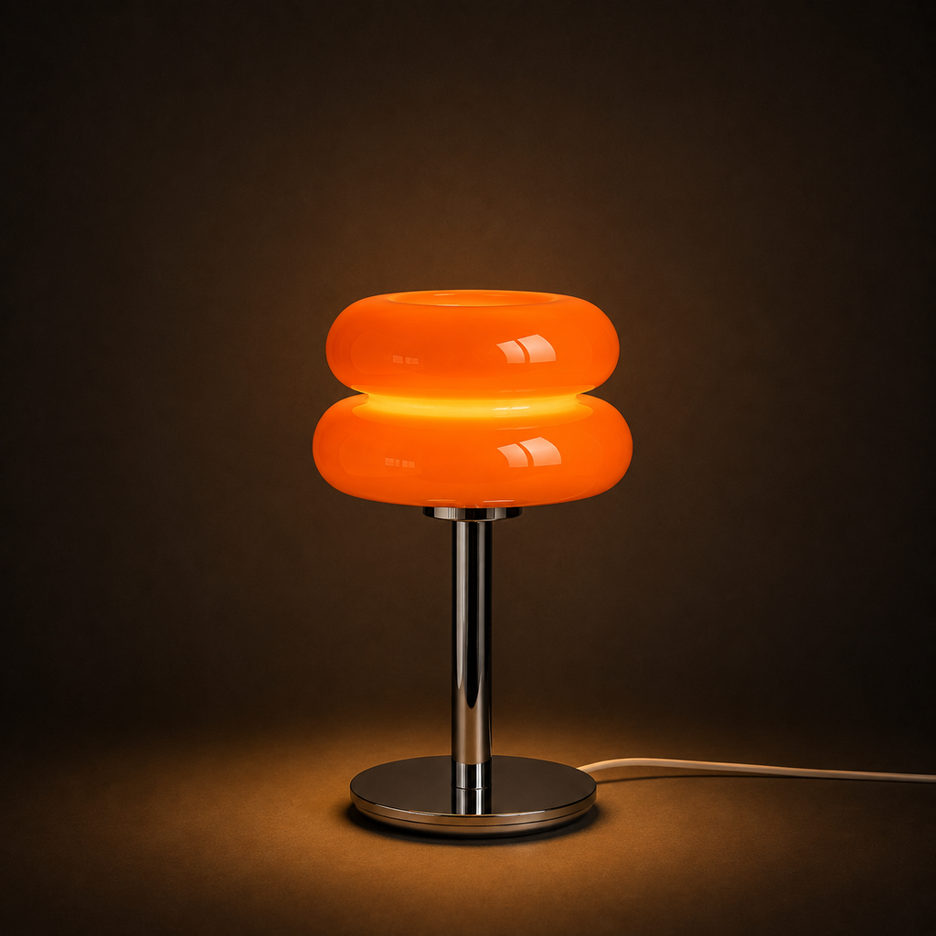 Macaron Glass USB Table Lamp - Colourful  Bedside Lamp