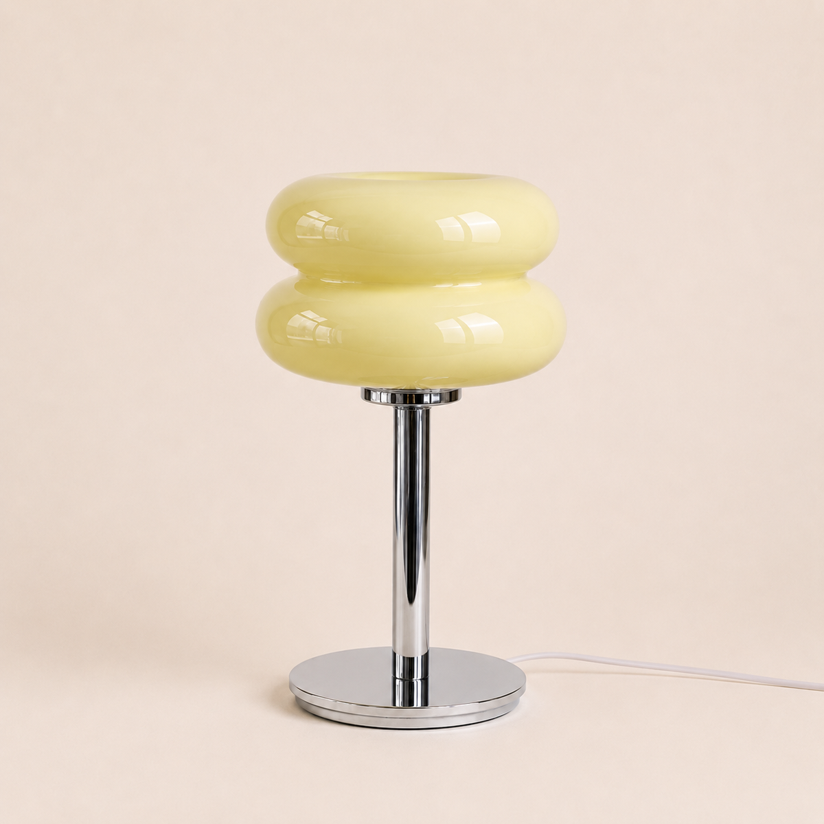 Macaron Glass USB Table Lamp - Colourful  Bedside Lamp