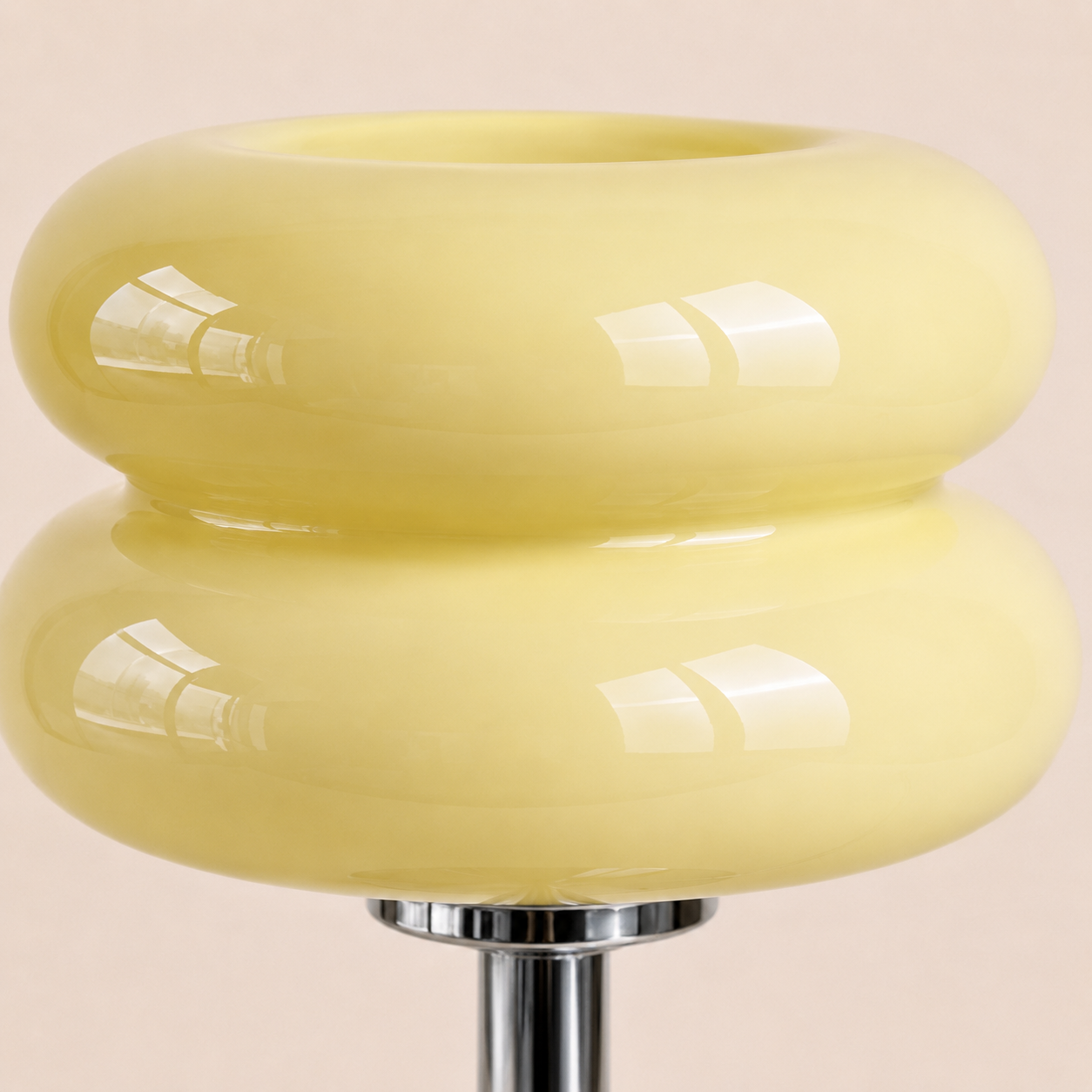 Macaron Glass USB Table Lamp - Colourful  Bedside Lamp