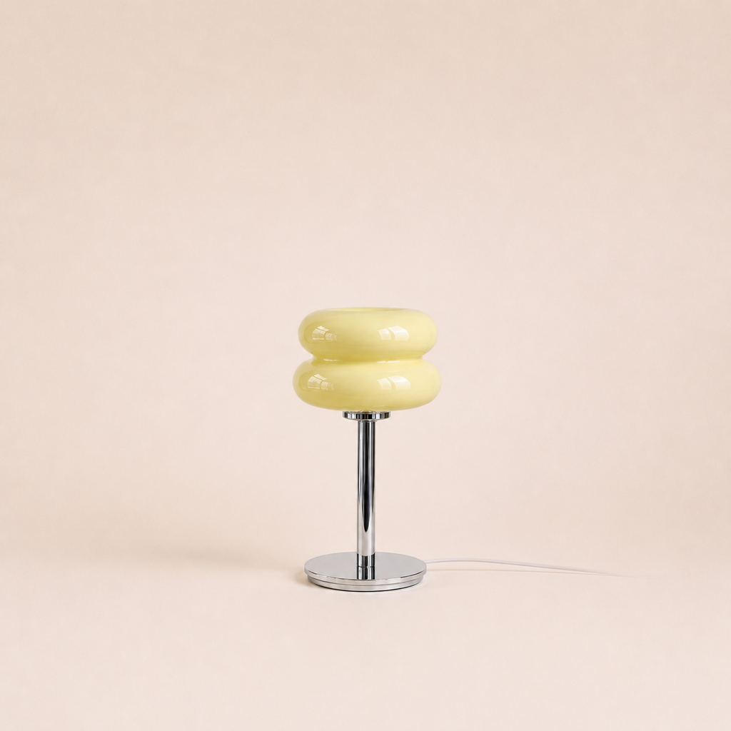 Macaron Glass USB Table Lamp - Colourful  Bedside Lamp