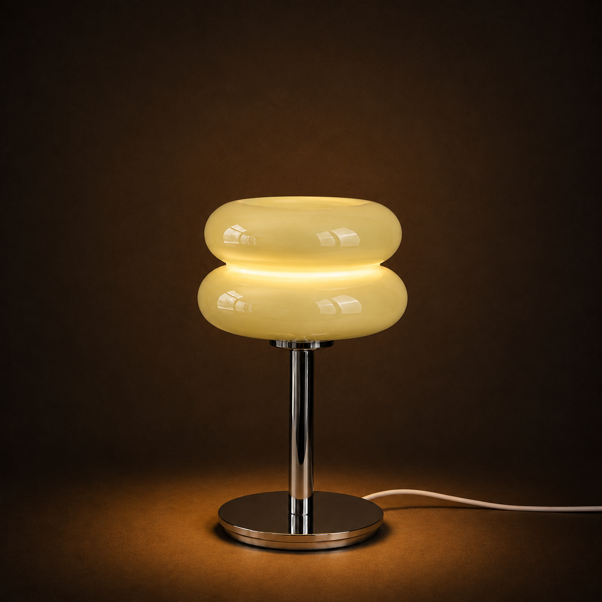 Macaron Glass USB Table Lamp - Colourful  Bedside Lamp
