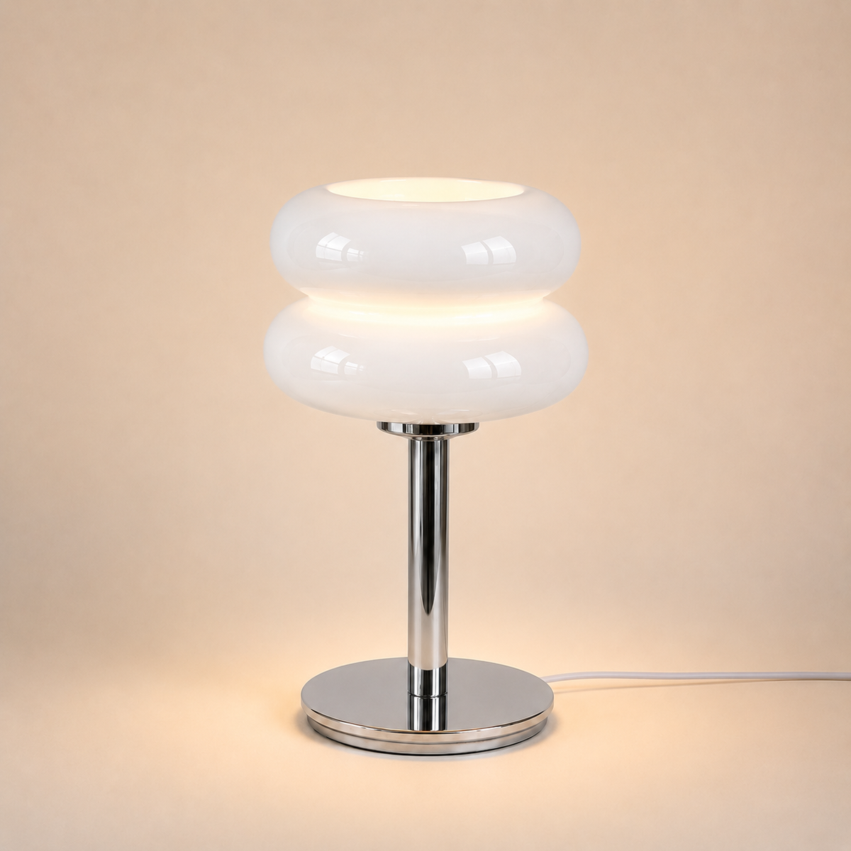 Macaron Glass USB Table Lamp - Colourful  Bedside Lamp