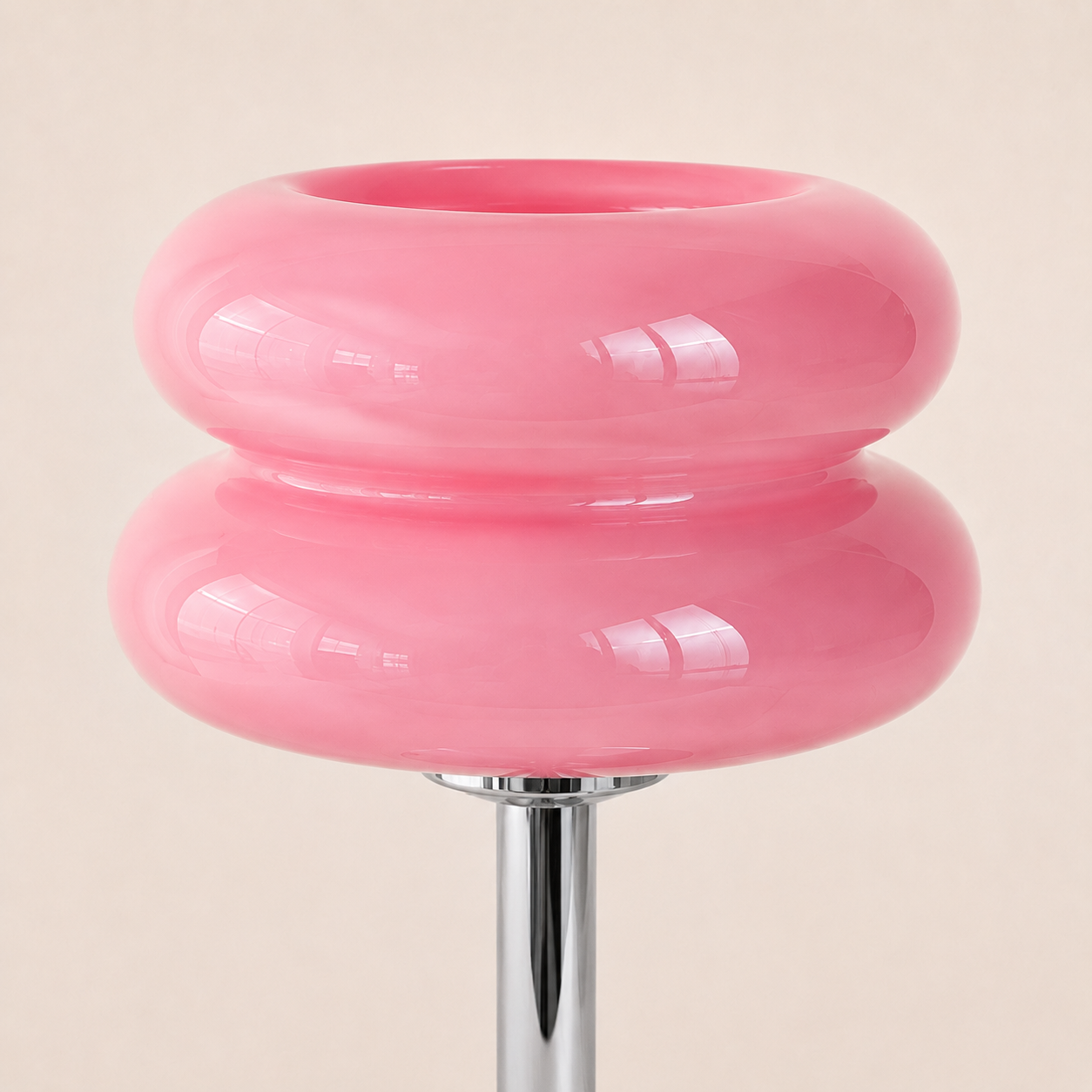 Macaron Glass USB Table Lamp - Colourful  Bedside Lamp