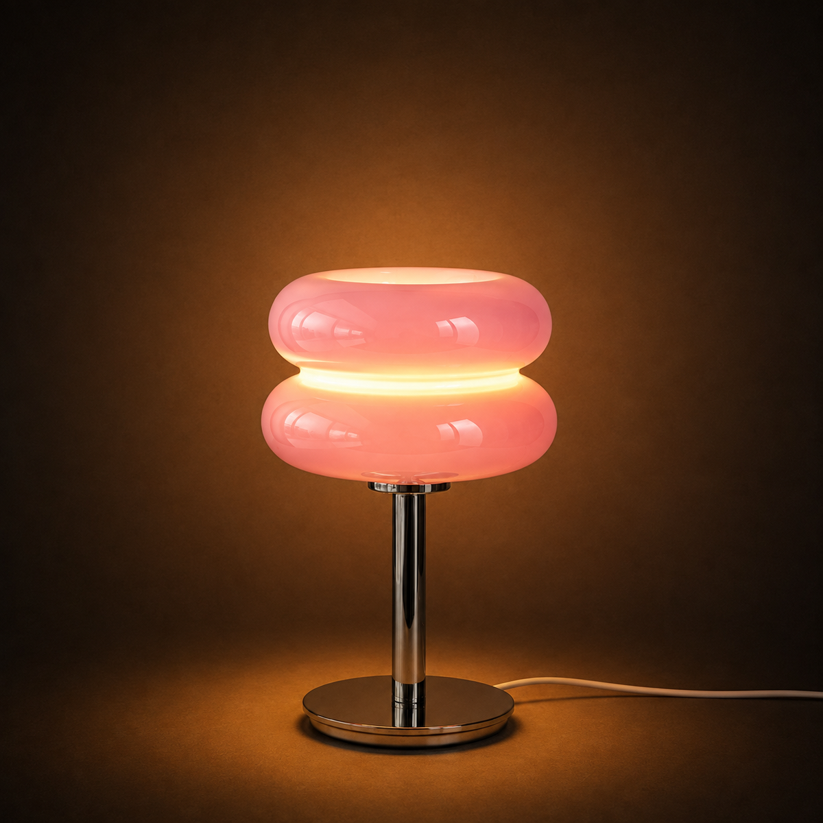 Macaron Glass USB Table Lamp - Colourful  Bedside Lamp