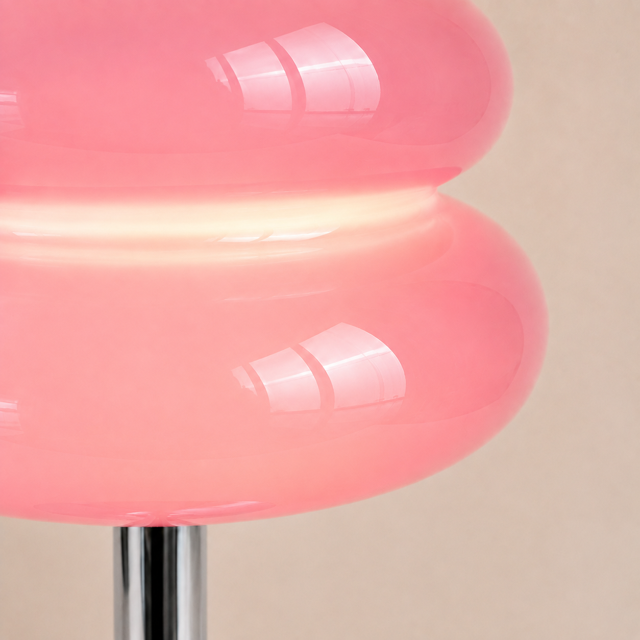 Macaron Glass USB Table Lamp - Colourful  Bedside Lamp