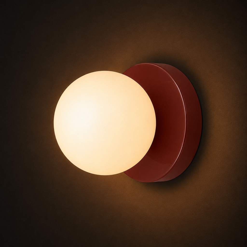 Macaron Wall Light - Colourful Ball Sconce
