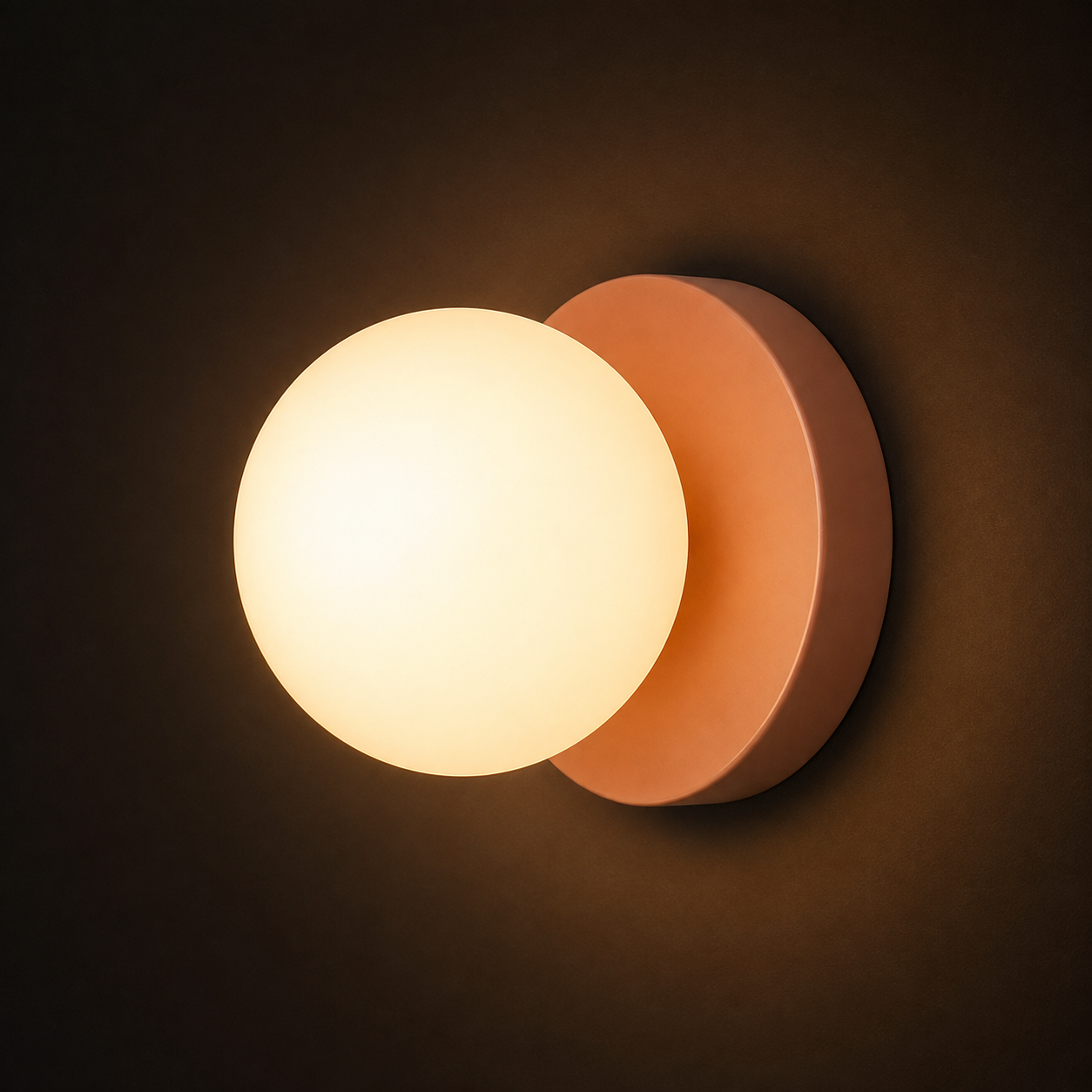 Macaron Wall Light - Colourful Ball Sconce