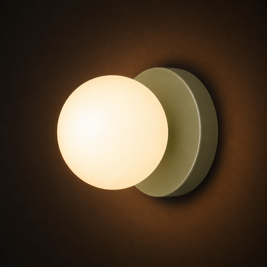 Macaron Wall Light - Colourful Ball Sconce
