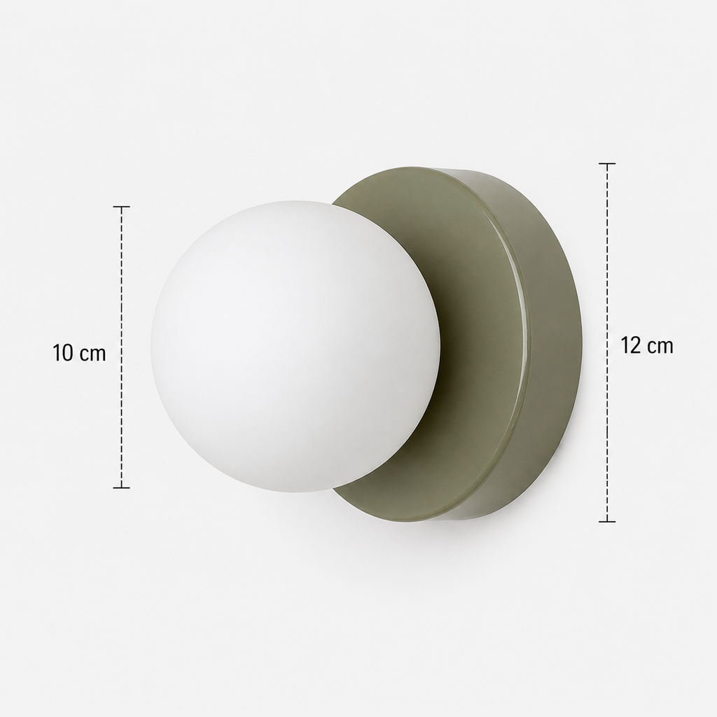 Macaron Wall Light - Colourful Ball Sconce