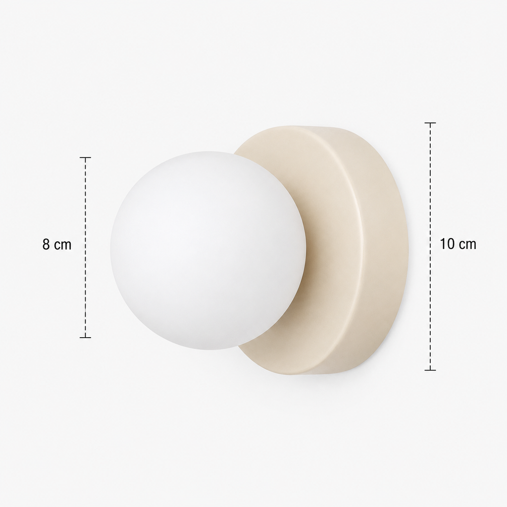 Macaron Wall Light - Colourful Ball Sconce