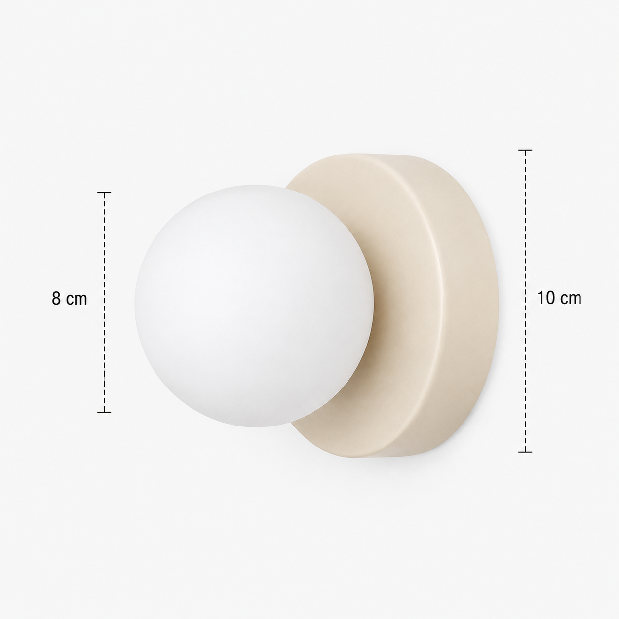 Macaron Wall Light - Colourful Ball Sconce