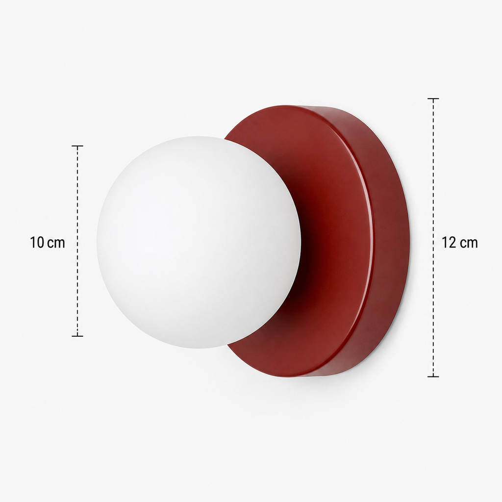 Macaron Wall Light - Colourful Ball Sconce