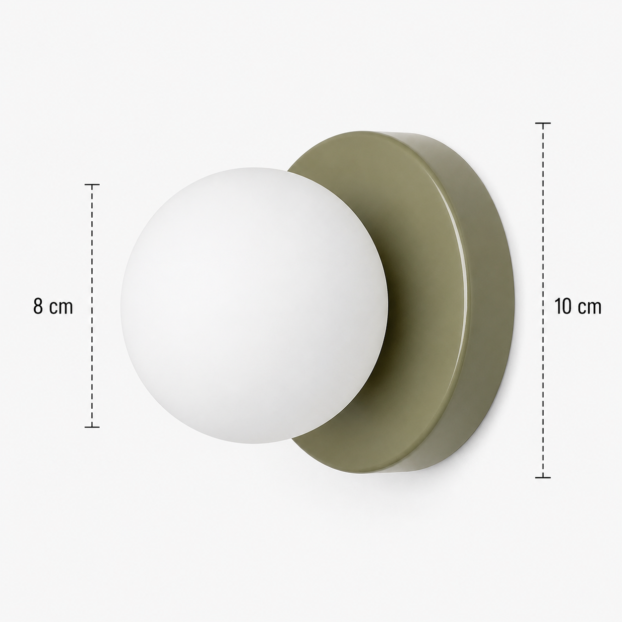 Macaron Wall Light - Colourful Ball Sconce