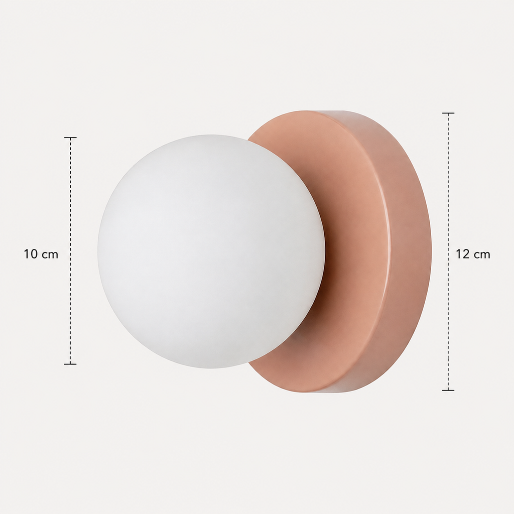 Macaron Wall Light - Colourful Ball Sconce