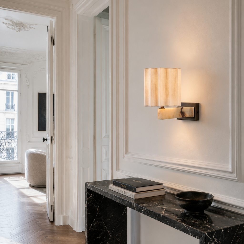 Marble Wall Light - Danish Design LED Bedside Sconce